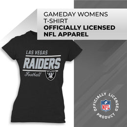 Las Vegas Raiders NFL Womens Plus Size Relaxed Fit T-Shirt - Black