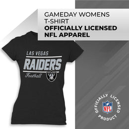 Las Vegas Raiders NFL Gameday Women's Relaxed Fit T-shirt - Black