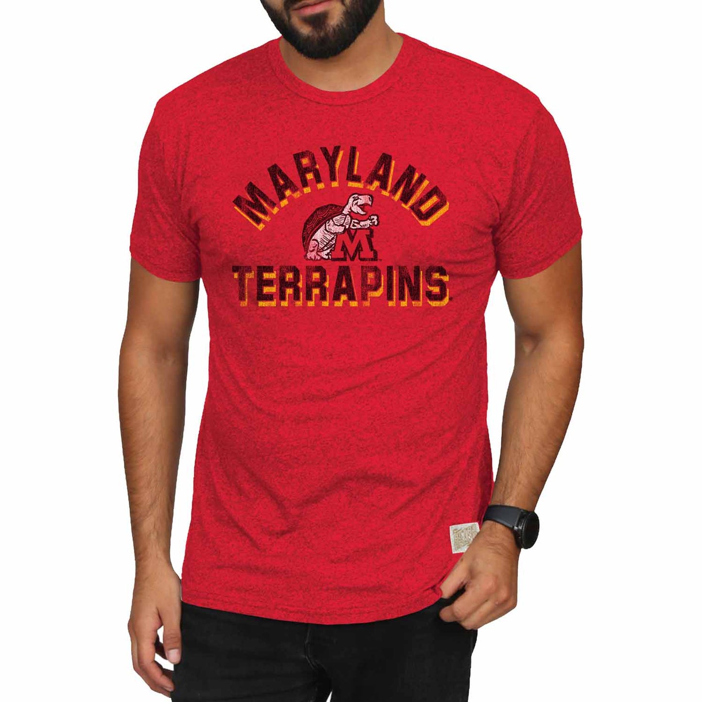 Maryland Terrapins Adult College Team Color T-Shirt - Red