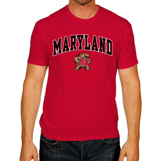 Maryland Terrapins NCAA Adult Gameday Cotton T-Shirt - Red