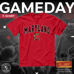 Maryland Terrapins NCAA Adult Gameday Cotton T-Shirt - Red