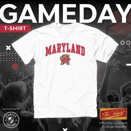 Maryland Terrapins NCAA Adult Gameday Cotton T-Shirt - White