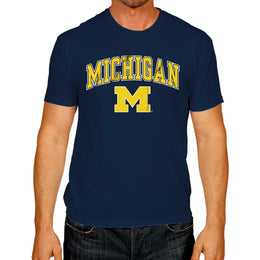 Michigan Wolverines NCAA Adult Gameday Cotton T-Shirt - Navy