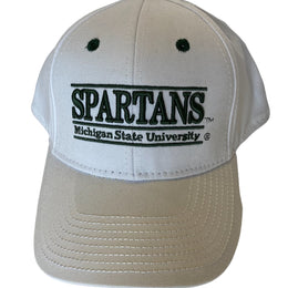 Michigan State Spartans  Adult Gameday Bar Adjustable Hat - White