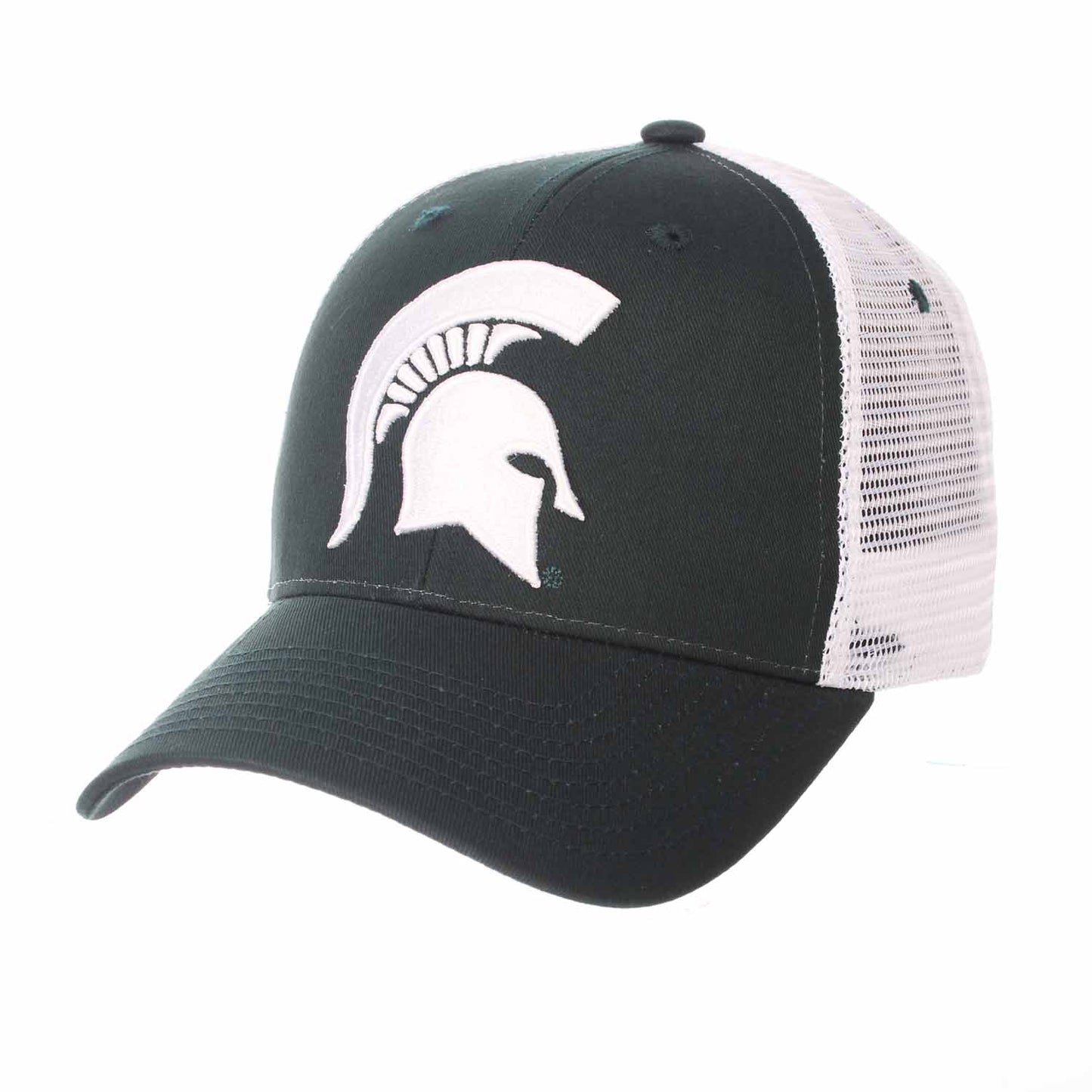 Michigan State Spartans Adult Rivalry Structured Meshback Adjustable Hat  - Team Color
