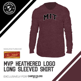 MIT Engineers NCAA MVP Adult Long-Sleeve Shirt - Maroon