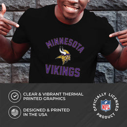 Minnesota Vikings NFL Adult Gameday T-Shirt - Black