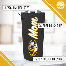Missouri Tigers NCAA Stainless Steel Travel Tumbler for Mom - Black