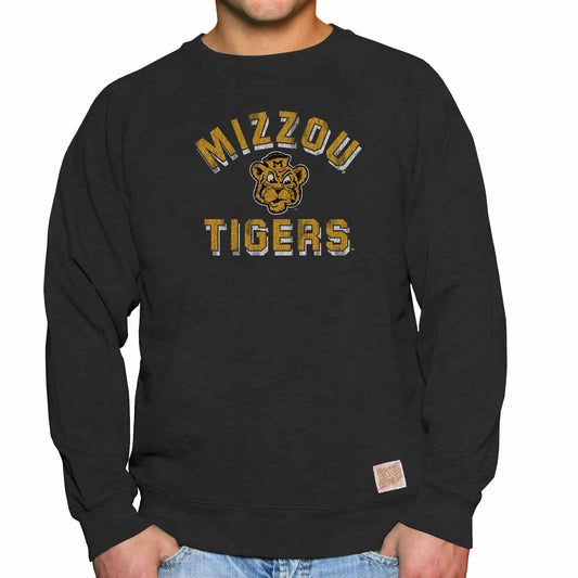 Missouri Tigers Adult University Crewneck - Black
