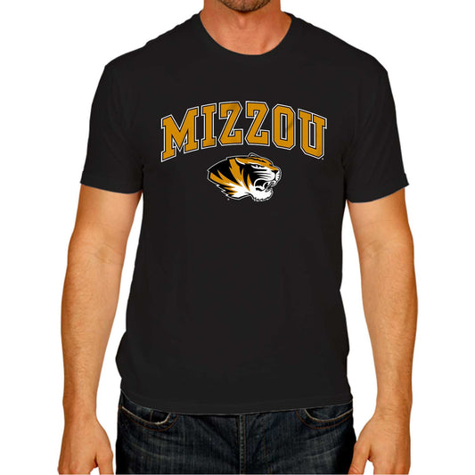 Missouri Tigers NCAA Adult Gameday Cotton T-Shirt - Black