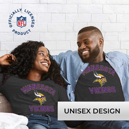 Minnesota Vikings NFL Gameday Adult Long Sleeve Shirt - Charcoal