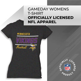 Minnesota Vikings NFL Womens Plus Size Relaxed Fit T-Shirt - Team Color