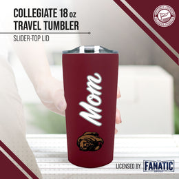 Montana Grizzlies NCAA Stainless Steel Travel Tumbler for Mom - Maroon