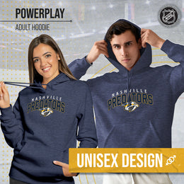 Nashville Predators NHL Adult Unisex Powerplay Hooded Sweatshirt - Navy