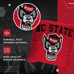 NC State Wolfpack NCAA Decorative Pillow - Red