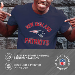 New England Patriots NFL Adult Gameday T-Shirt - Navy