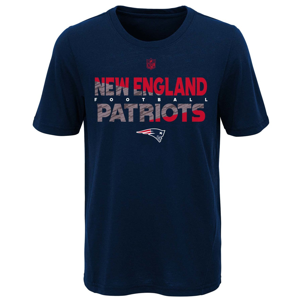 New England Patriots  Youth NFL Color Fluxx T-Shirt  - Navy
