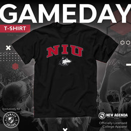 Northern Illinois Huskies NCAA Adult Gameday Cotton T-Shirt - Black