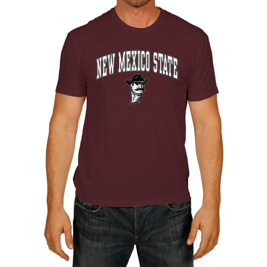 New Mexico State Aggies NCAA Adult Gameday Cotton T-Shirt - Maroon
