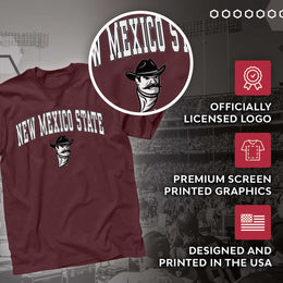 New Mexico State Aggies NCAA Adult Gameday Cotton T-Shirt - Maroon