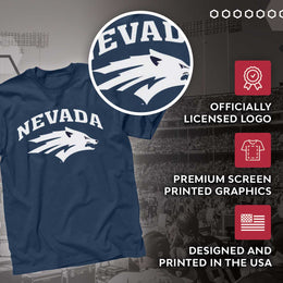Nevada Wolf Pack NCAA Adult Gameday Cotton T-Shirt - Navy