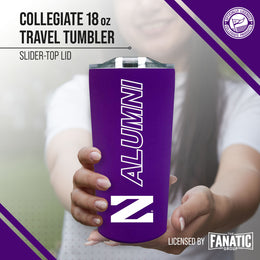 Northwestern Wildcats Collegiate Stainless Steel Travel Tumbler for Alumni - Purple