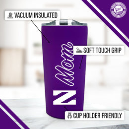 Northwestern Wildcats NCAA Stainless Steel Travel Tumbler for Mom - Purple