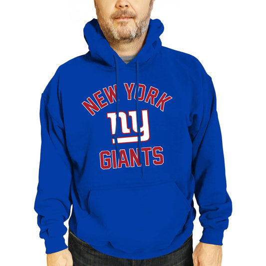 New York Giants NFL Adult Gameday Hooded Sweatshirt - Royal