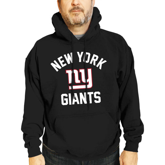 New York Giants NFL Adult Gameday Hooded Sweatshirt - Black