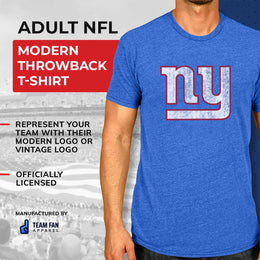 New York Giants NFL Modern Throwback T-shirt - Team Color