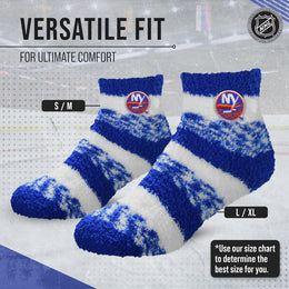 New York Islanders NHL Unisex Cozy Sleep Socks - Royal