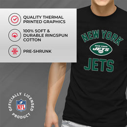 New York Jets NFL Adult Gameday T-Shirt - Black