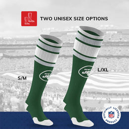 New York Jets NFL Adult Knee High-Performance Socks - Green