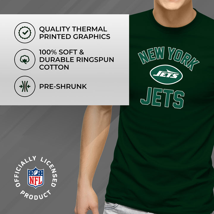 New York Jets NFL Adult Gameday T-Shirt - Forest Green