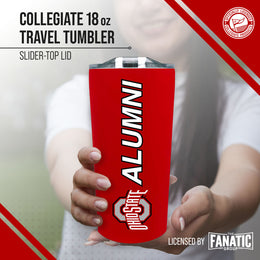 Ohio State Buckeyes NCAA Stainless Steel Travel Tumbler for Alumni - Red