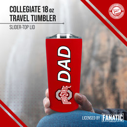 Ohio State Buckeyes NCAA Stainless Steel Travel Tumbler for Dad - Red