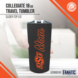 Oklahoma State Cowboys NCAA Stainless Steel Travel Tumbler for Mom - Black