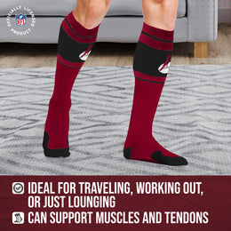 Arizona Cardinals NFL Adult Knee High-Performance Socks - Cardinal