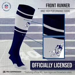 Dallas Cowboys NFL Adult Knee High-Performance Socks - Navy