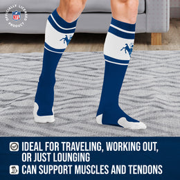 Indianapolis Colts NFL Adult Knee High-Performance Socks - Blue