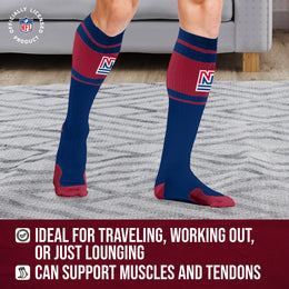 New York Giants NFL Adult Knee High-Performance Socks - Blue