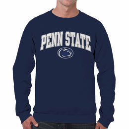 Penn State Nittany Lions NCAA Adult Tackle Twill Crewneck Sweatshirt - Navy