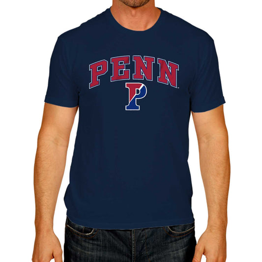Penn Quakers NCAA Adult Gameday Cotton T-Shirt - Navy