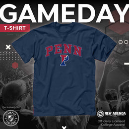 Penn Quakers NCAA Adult Gameday Cotton T-Shirt - Navy