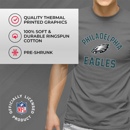 Philadelphia Eagles NFL Adult Gameday T-Shirt - Gray