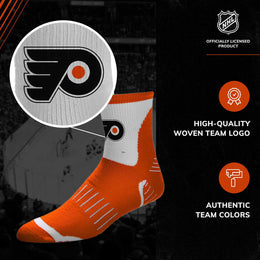 Philadelphia Flyers NHL Youth Surge Socks - Orange