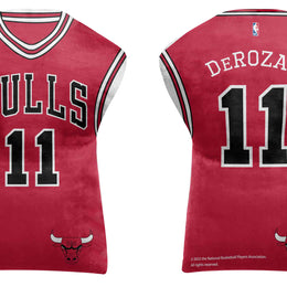 Chicago Bulls NBA Travel Demar Derozan Jersey Cloud Pillow Bedding Accessories - Red