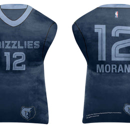 Memphis Grizzlies NBA Travel Ja Morat Jersey Cloud Pillow Bedding Accessories - Navy