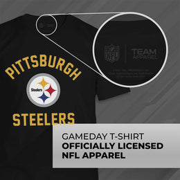 Pittsburgh Steelers NFL Adult Gameday T-Shirt - Black