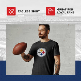 Pittsburgh Steelers NFL Modern Throwback T-shirt - Team Color